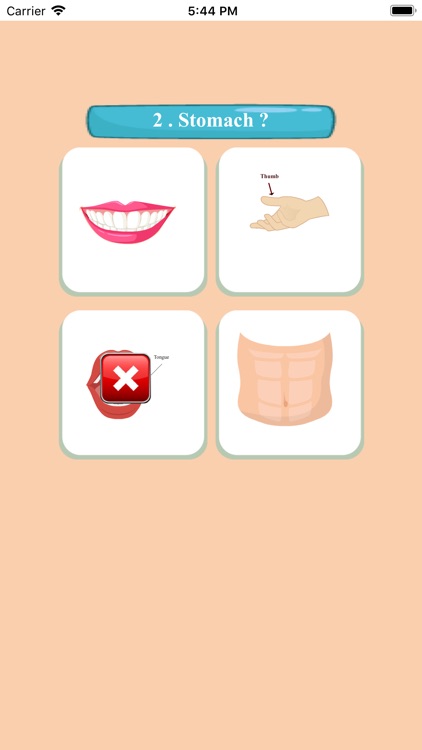 Human body name screenshot-4