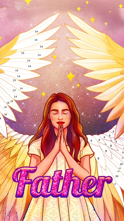 Bible Coloring Paint by Number screenshot-5