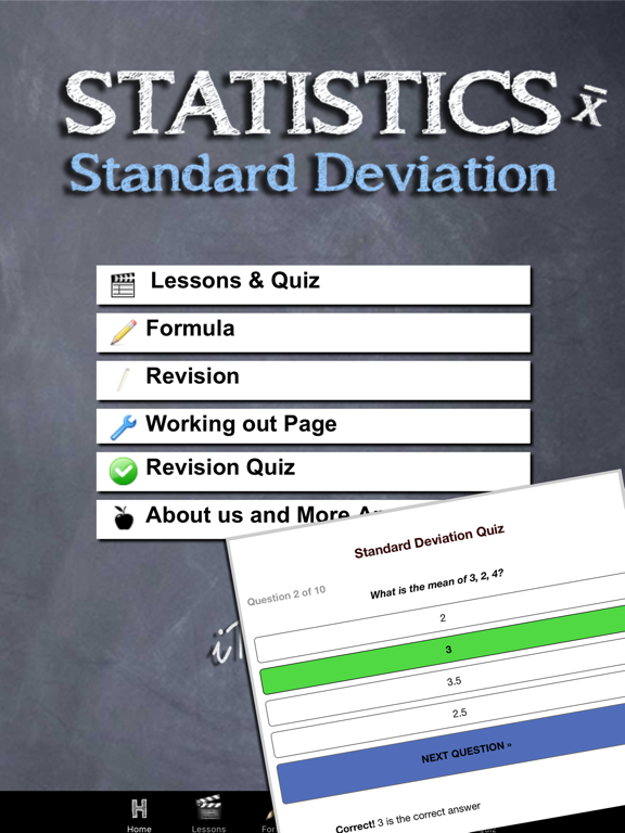 Screenshot #4 pour Standard Deviation Statistics