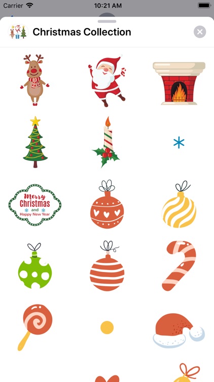 Christmas Theme Sticker Pack screenshot-3