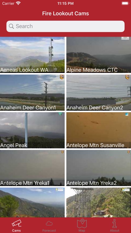 California Fire Cams