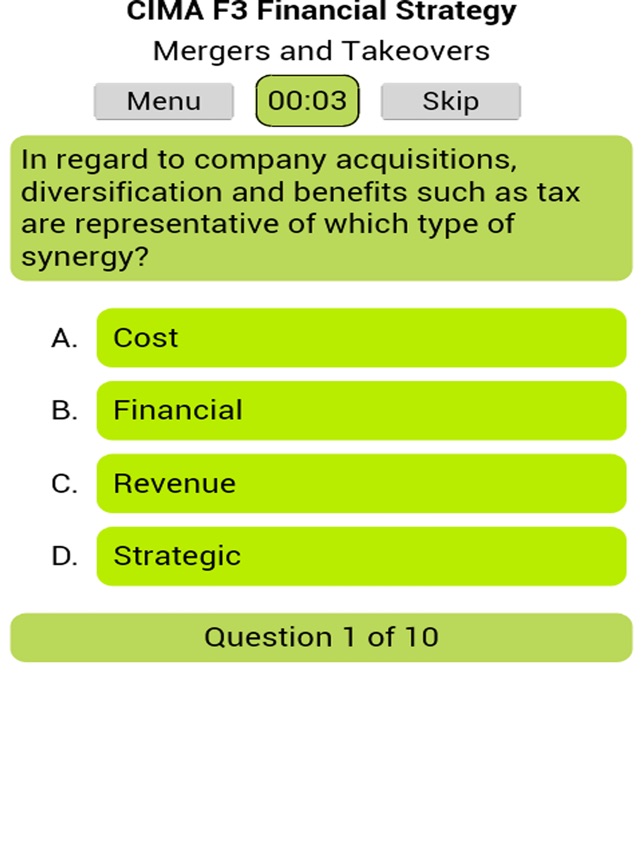 100% F3 Correct Answers