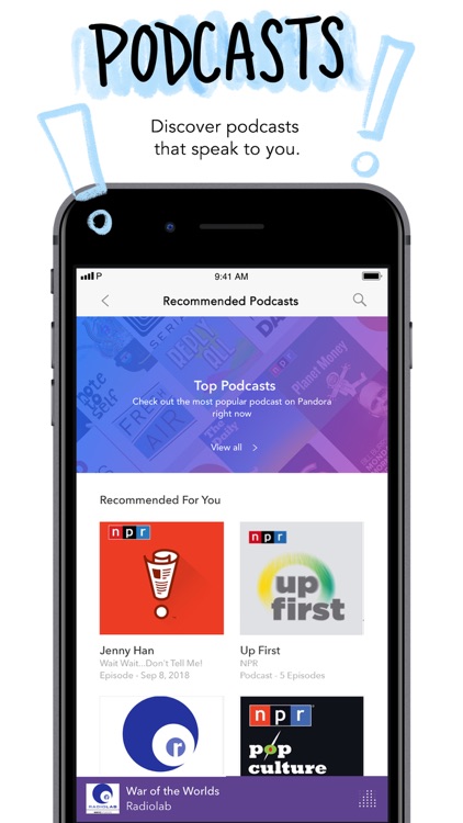 Pandora - Streaming Music screenshot-3
