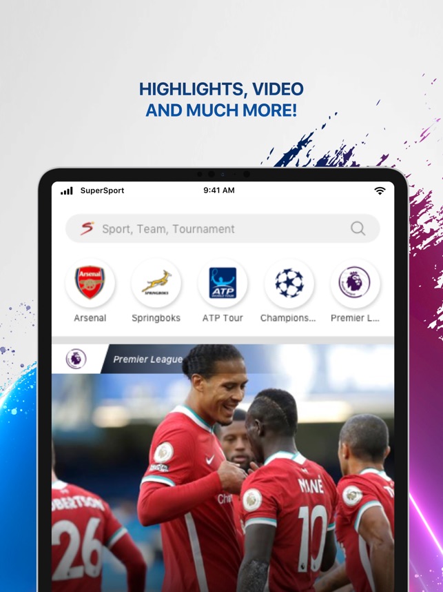 Supersport On The App Store Watch free live streaming of many sport events. supersport on the app store