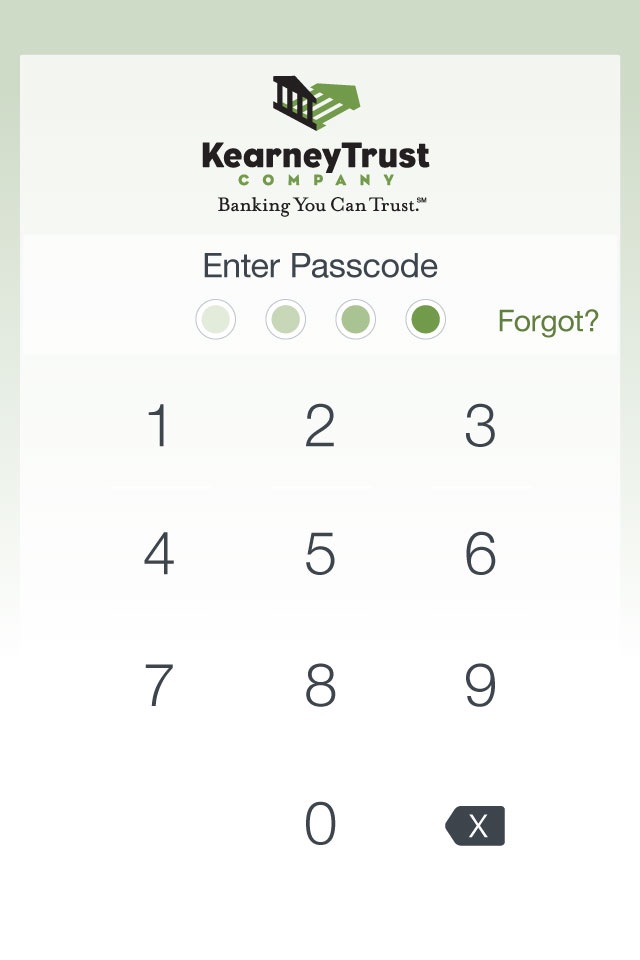 Kearney Trust Company screenshot 2