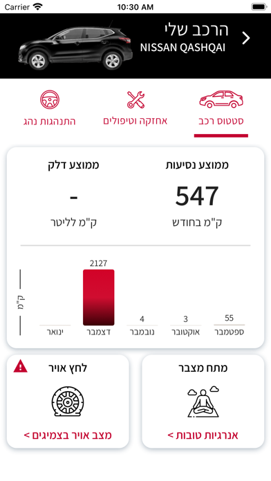 Nissan Israel screenshot 2