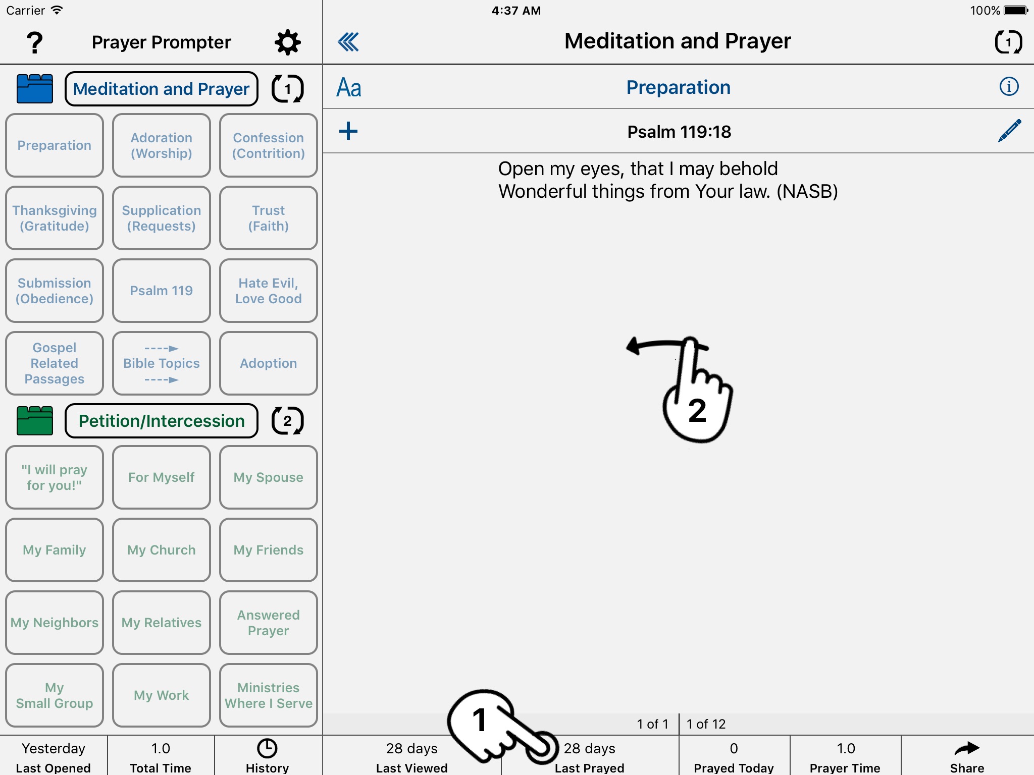 Christian Prayer Prompter screenshot 3