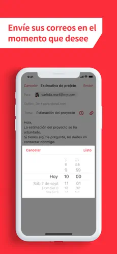 Captura 5 myMail: correo electrónico app iphone