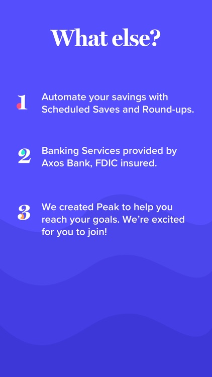 Peak Money - Savings Goals screenshot-4