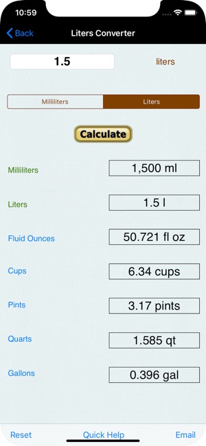 Volume & Weight Converter Calc(圖3)-速報App