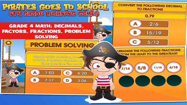 Pirate School: Fourth Grade screenshot-4