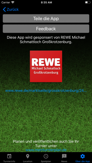 REWE Schmatloch Turnier-Plan(圖5)-速報App