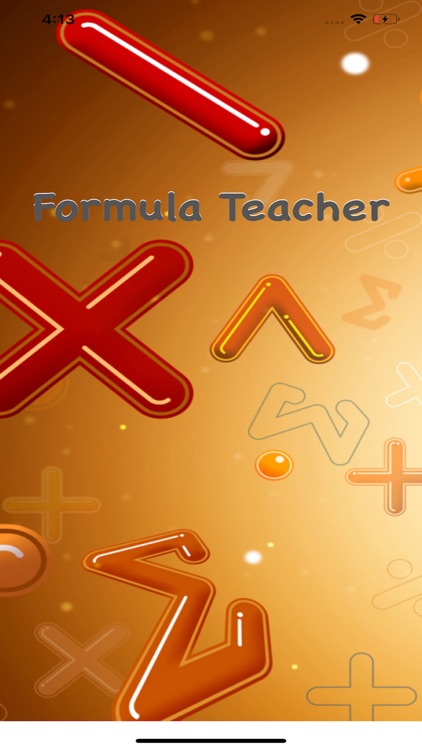 Formula Teacher