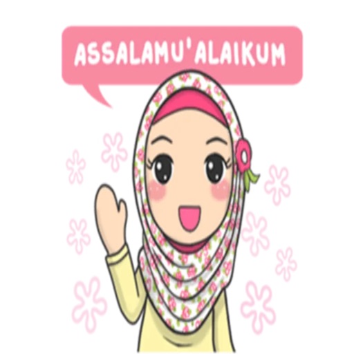 Hijab Muslimah Sticker icon