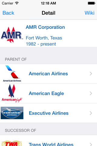U.S. Airlines, Past & Present - náhled