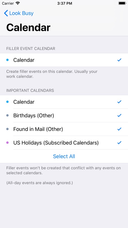 #LookBusy Fake Calendar Events screenshot-6