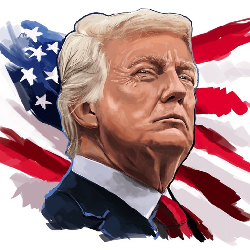 Donald Trump Stickers Pack iOS App