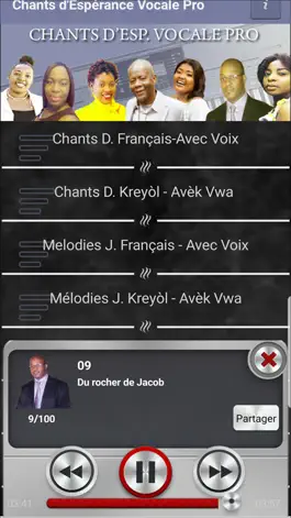 Game screenshot Chants d'Espérance Vocale Pro mod apk