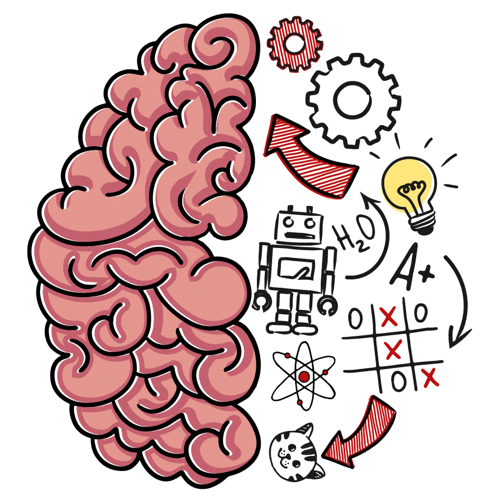 Brain Test: Tricky Puzzles App Icon