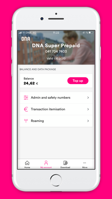 How to cancel & delete DNA Prepaid from iphone & ipad 3