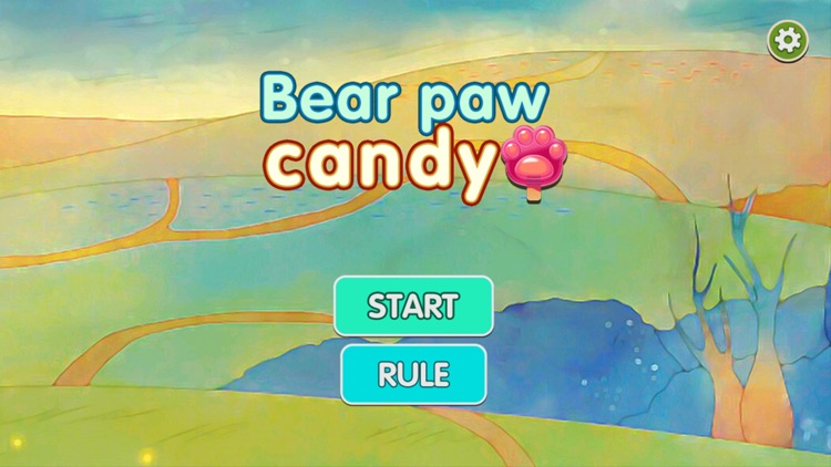 Bear paw candy