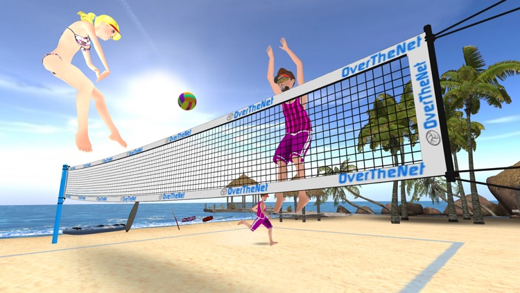 Beach Volleyball OverTheNet screenshot-3