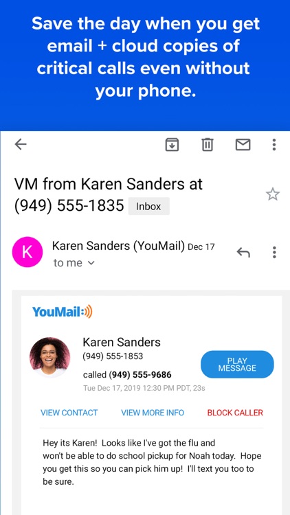 YouMail Voicemail & Spam Block screenshot-5
