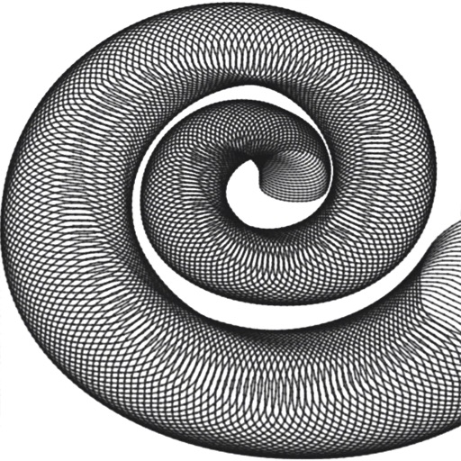 Spiral Draw 3D Icon