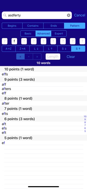 Lexica for Scrabble (Student)(圖9)-速報App