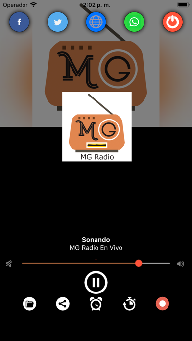 How to cancel & delete MG Radio from iphone & ipad 2