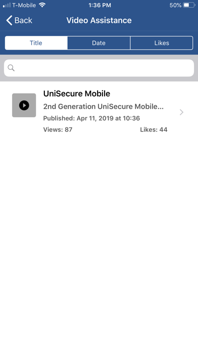 UniSecure Mobile screenshot 4