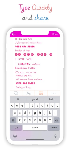 Fonts Keyboard Cool Text Style