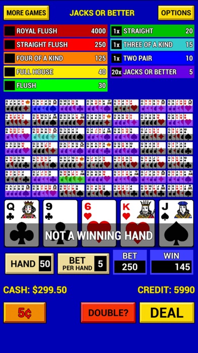 Video Poker Multi. screenshot 4