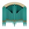 This is a faithful, ultra high quality reproduction of the organ in St