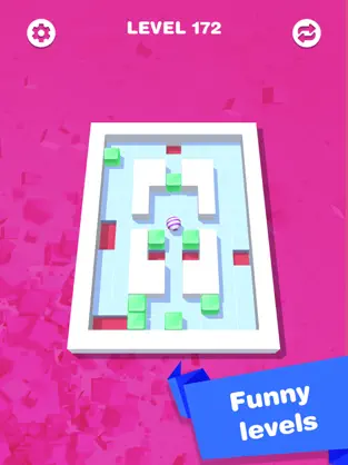 Screenshot 5 Rolling Fill: Push Cubes Hole iphone