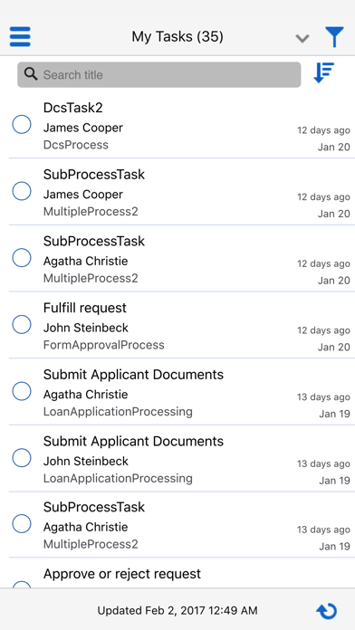 How to cancel & delete Oracle Process Mobile from iphone & ipad 1