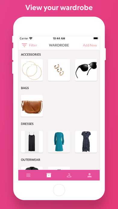 The 'drobe - Outfit Planner screenshot 2