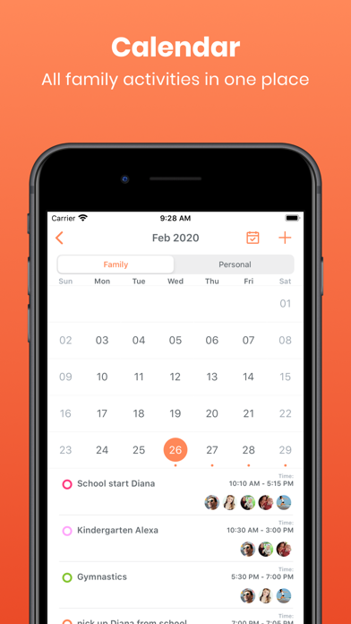 Poppinz: Family Calendar App screenshot 3