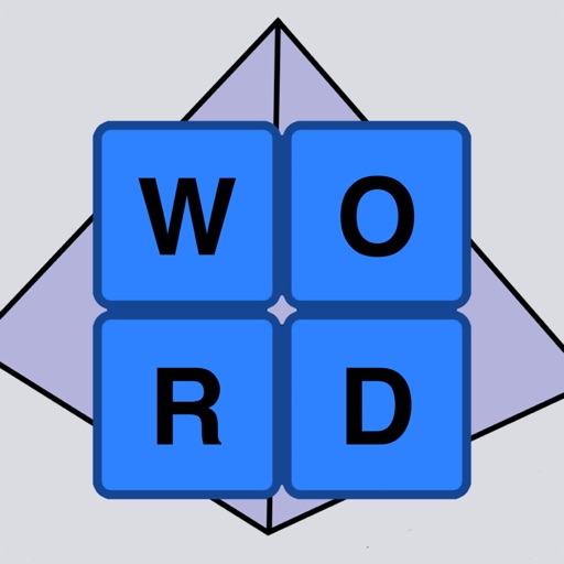 Word Pyramid - Piled Tiles Icon