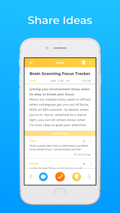 ThinQbator: Share Ideas screenshot 2