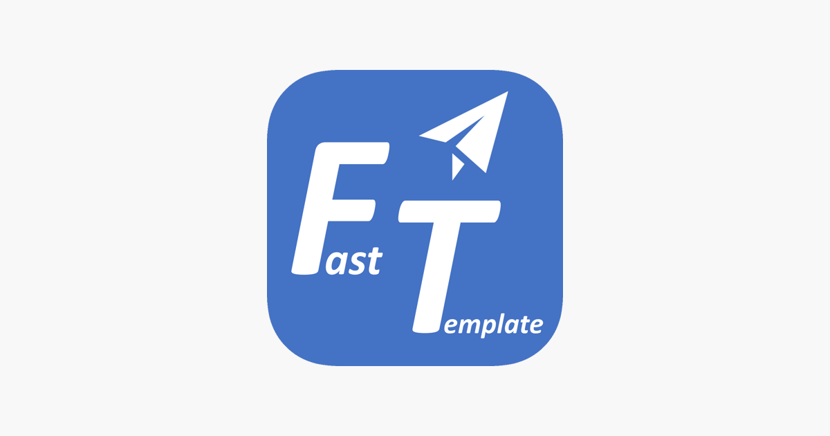 ‎Fast Template on the App Store