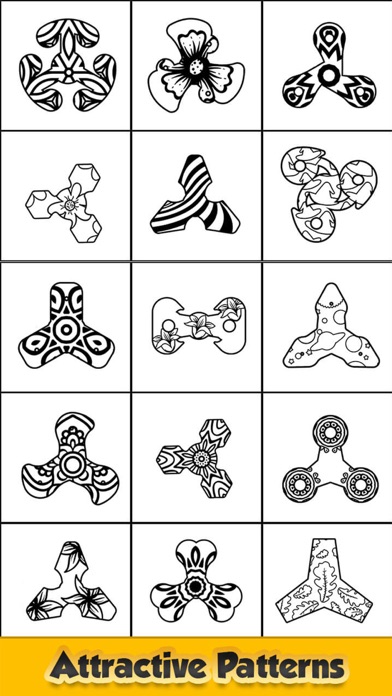 Coloring Pages: Fidget Spinner screenshot 4