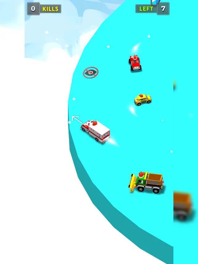 Battle Cars Bumper.io, game for IOS