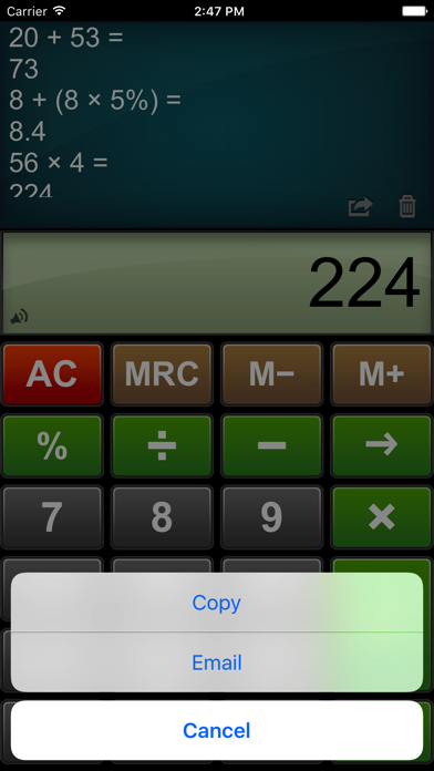 Calculator Easy Lite screenshot 3