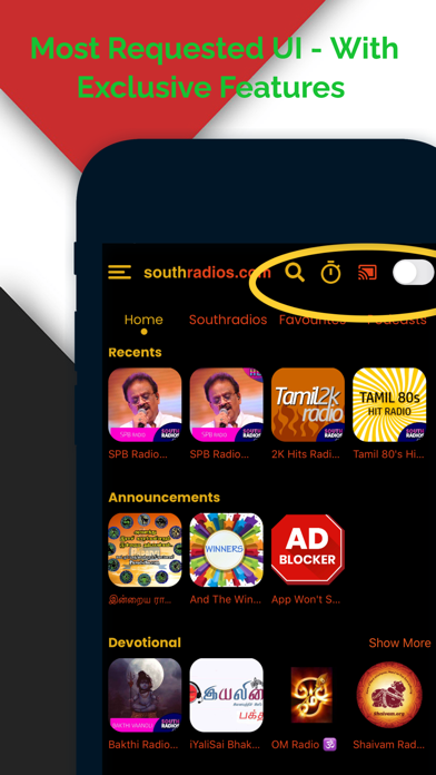 How to cancel & delete Southradios - Tamil Radios from iphone & ipad 1