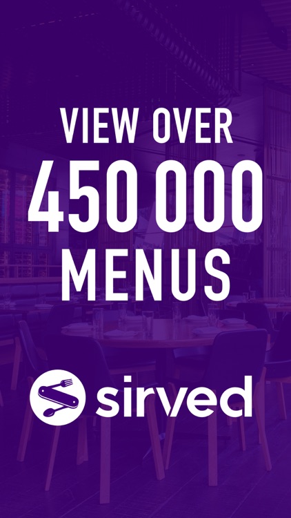 Sirved - Restaurant Menus screenshot-0