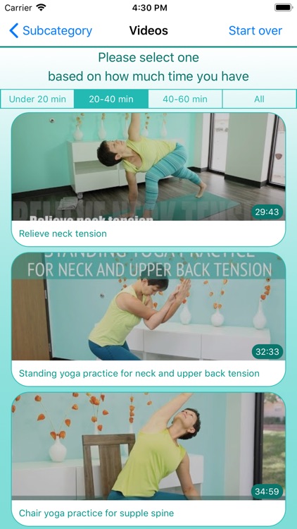 Home yoga practice screenshot-3