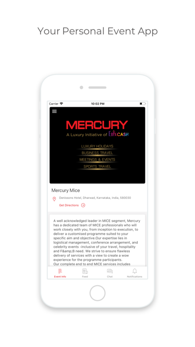 Mercury MICE screenshot 2