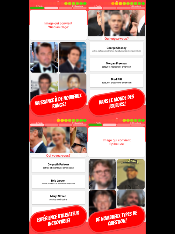 Screenshot #5 pour LES ACTEURS & FILM Quiz