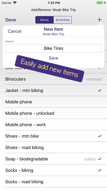 PackCheck Packing List screenshot-4